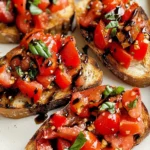 Tomato and Basil Bruschetta
