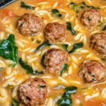 Turkey Meatball Soup