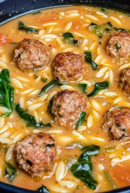 Turkey Meatball Soup
