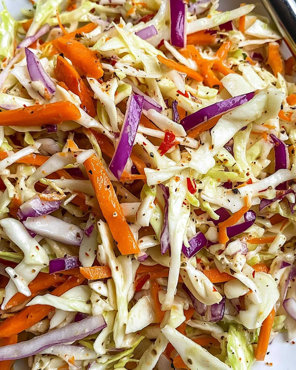 Vinegar Coleslaw Recipe