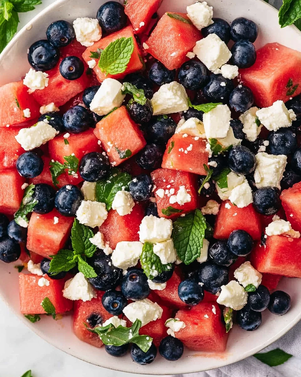 Watermelon Feta Salad