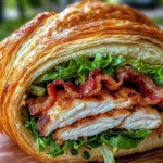 Bacon Chicken Croissant