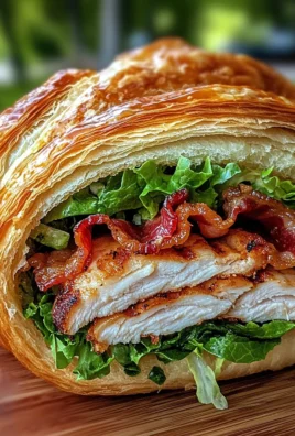 Bacon Chicken Croissant