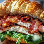 Bacon Chicken Croissant