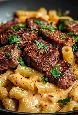 Bold Cajun Steak & Creamy Honey Pasta Skillet