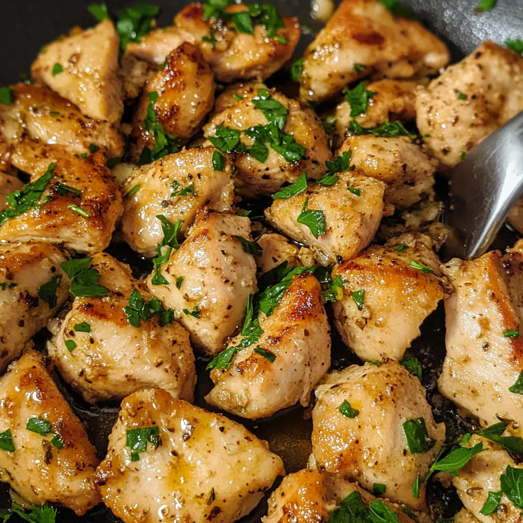 Butter Garlic Chicken Bites