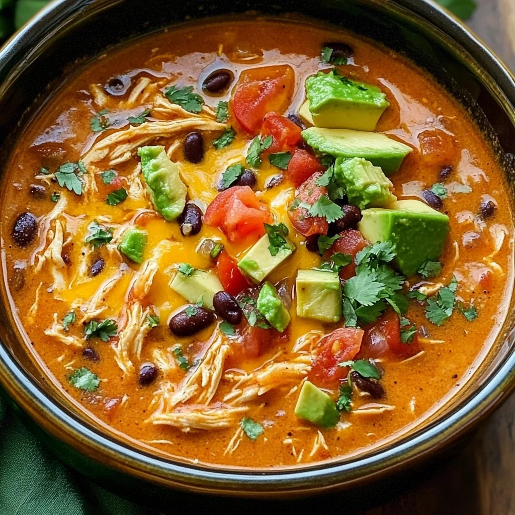 Chicken Enchilada Soup