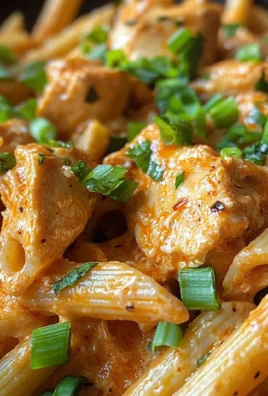 Creamy Bold Buffalo Parmesan Chicken Penne