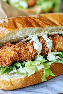 Crispy Chicken Caesar Sandwich