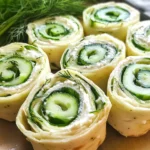 Cucumber and Dill Pinwheels