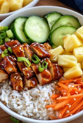 Hawaiian Chicken Poke Bowl
