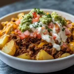 Loaded Potato Taco Bowl