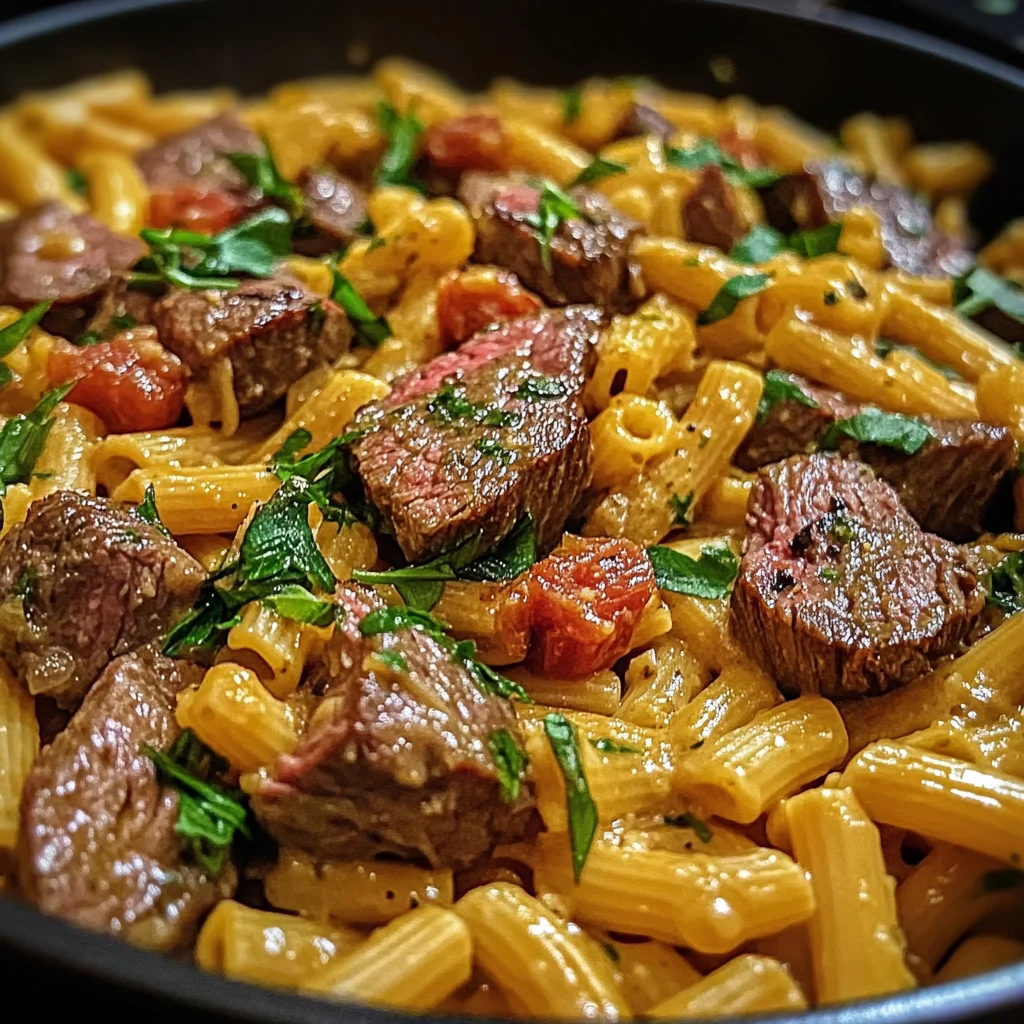 One-Pot Bold Honey BBQ Sausage Pasta