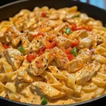 One-Pot Creamy Cajun Chicken Alfredo