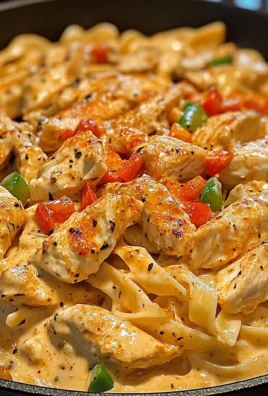 One-Pot Creamy Cajun Chicken Alfredo