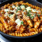 One-Pot Honey Garlic BBQ Chicken Pasta
