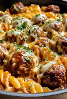One-Pot Smoky BBQ Meatball Pasta