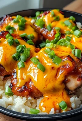 One Pan Sticky Buffalo Ranch Chicken and Rice