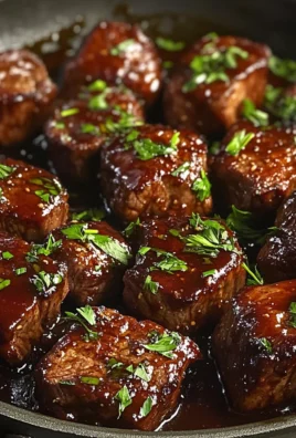 One Skillet Sweet and Smoky BBQ Steak Bites
