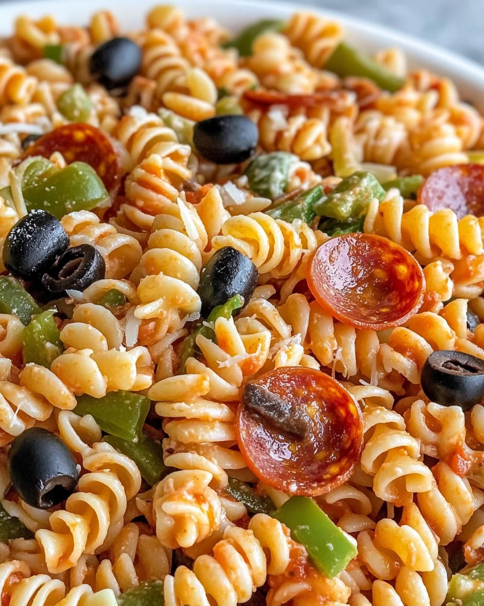 Pizza Pasta Salad