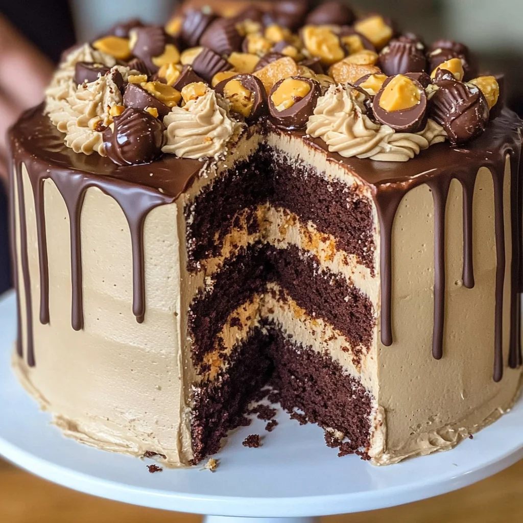 Reese's Chocolate Peanut Butter Cake