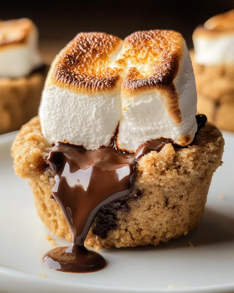 S’mores Cookie Cups