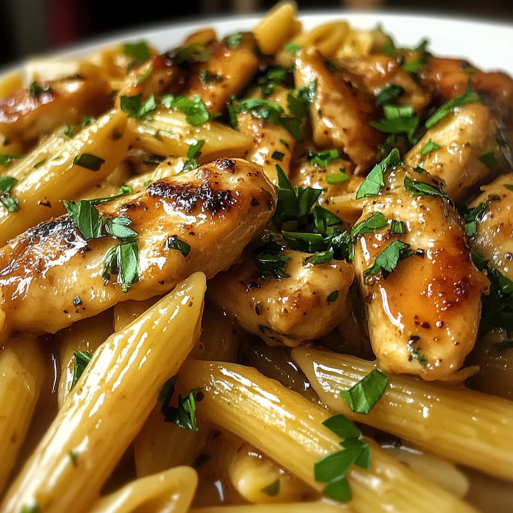 Sticky Smoky Ranch Honey Chicken Pasta