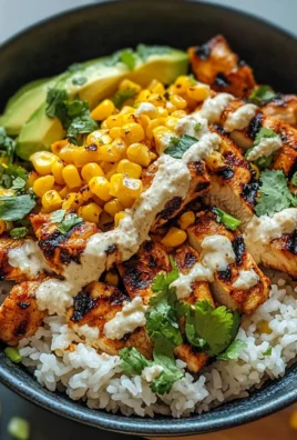 Street Corn Chicken Rice Bowl Recipe