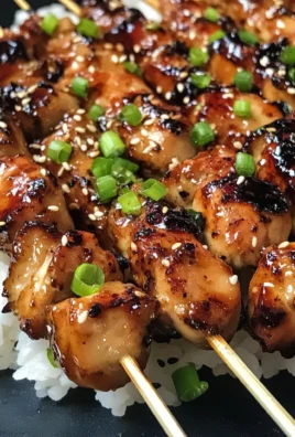 Teriyaki Chicken Skewers