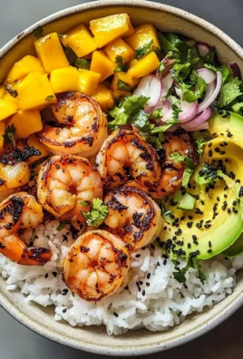 The Ultimate Charred Shrimp and Avocado Bowl