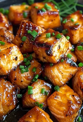 Air Fryer Bang Bang Salmon Bites