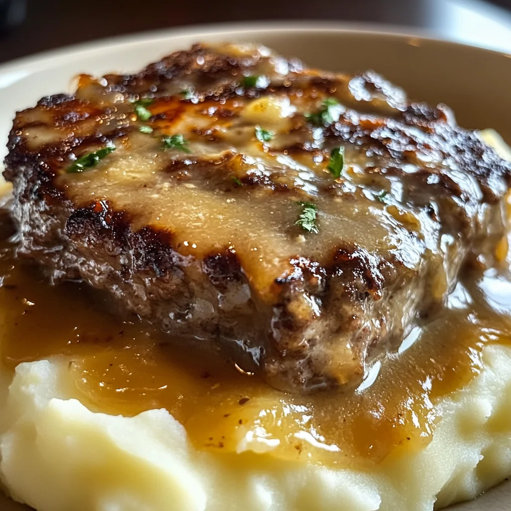Amish Hamburger Steak Bake