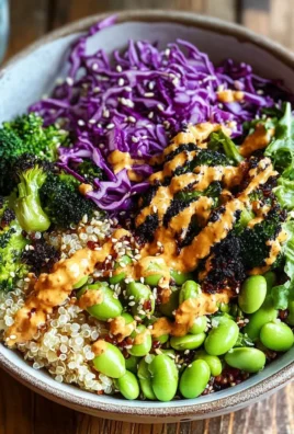 Asian-Style Grain Bowl with Charred Broccoli