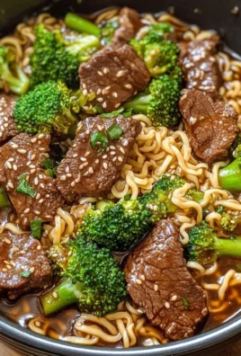 Beef and Broccoli Ramen