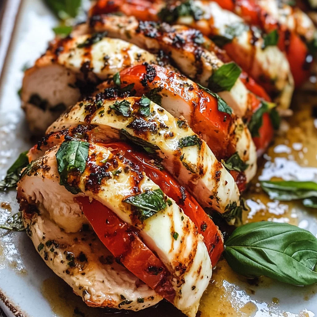 Caprese Stuffed Chicken