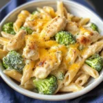 Cheddar Chicken Broccoli Pasta