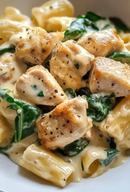 Chicken Spinach Pasta