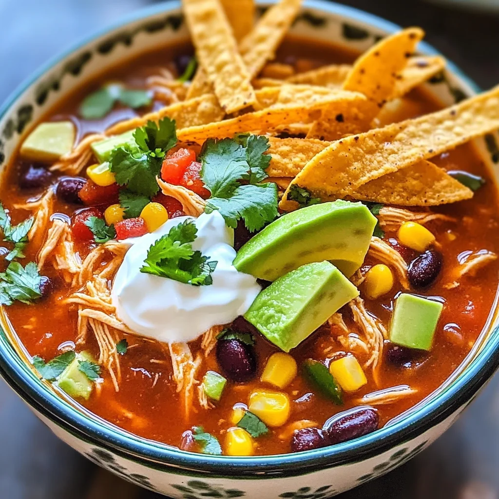 Chicken Tortilla Soup