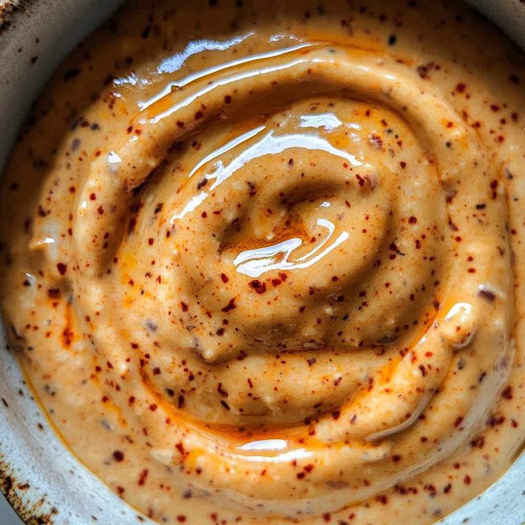 Chipotle Sauce with Garlic and Sour Cream