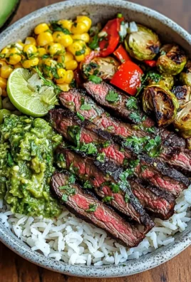 Cilantro Lime Steak Bowls