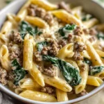 Comforting Crockpot Ground Beef Pasta