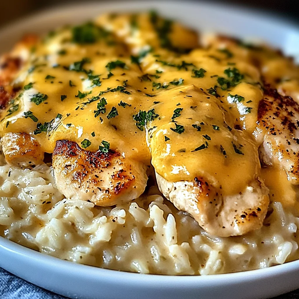 Cozy Up with Creamy Smothered Chicken and Rice Recipe