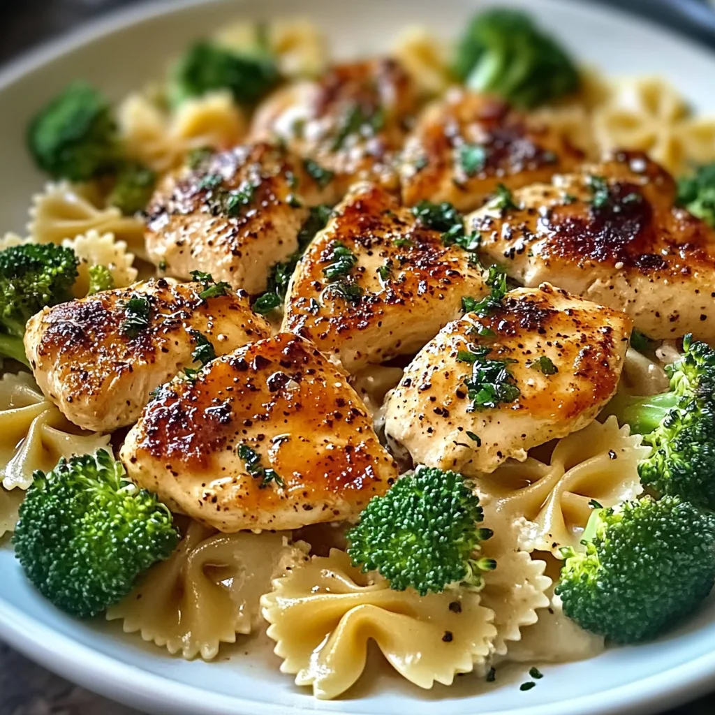 Creamy Cowboy Butter Lemon Bowtie Chicken That Melts Hearts