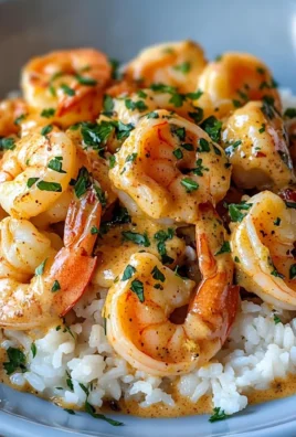 Creamy Garlic Shrimp with Rice: Buttery & Flavorful Delight