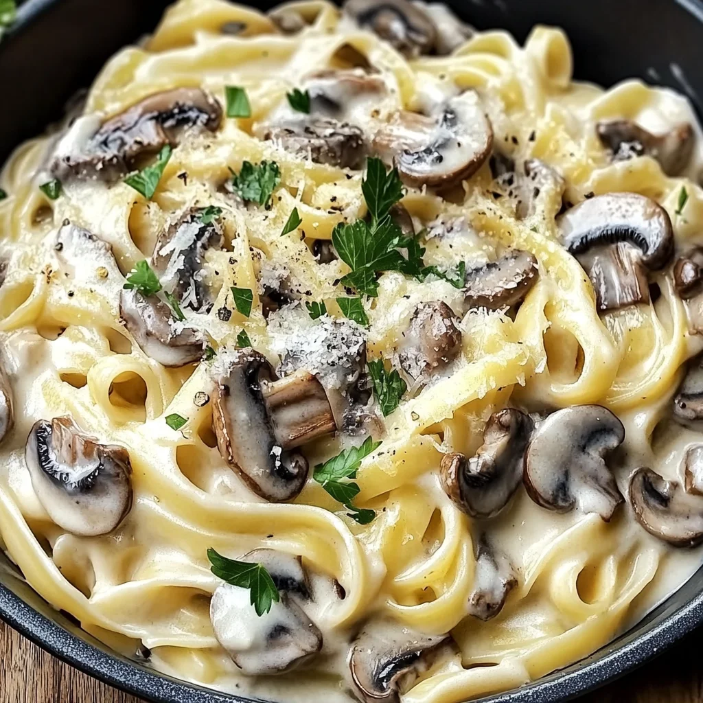 Creamy Mushroom Gruyere Pasta for Ultimate Comfort Food