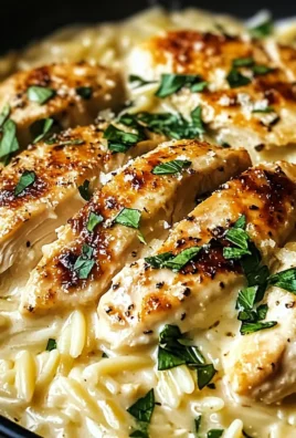Creamy Orzo Chicken