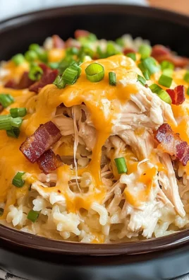 Crockpot Crack Chicken and Rice