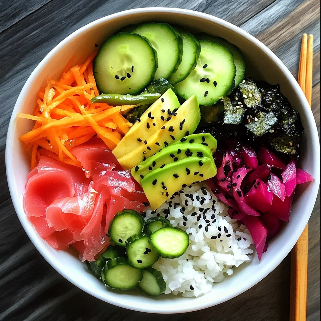 Deconstructed Sushi Bowl [Vegan]