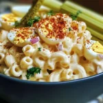 Deviled Egg Macaroni Salad