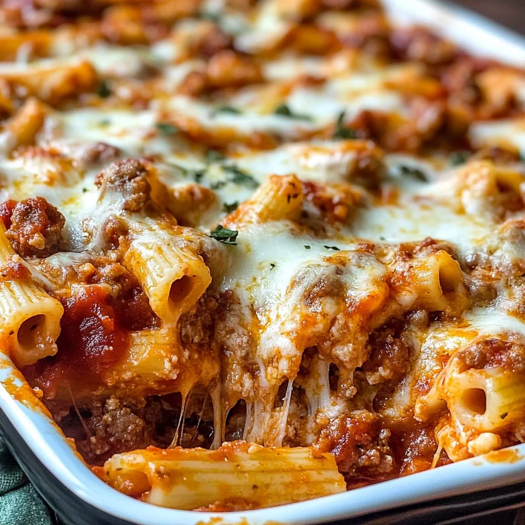Easy Baked Ziti Recipe